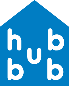 Hubbub_blue logo